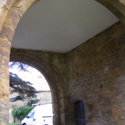 Three coats of limewash have been applied to the the finished work